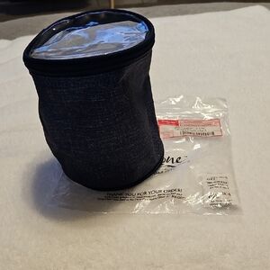 Thirty-One Navy Crosshatch Cylinder